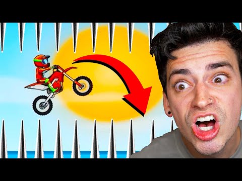 The Most INSANE DIRTBIKE LEVELS! (Moto X3M)