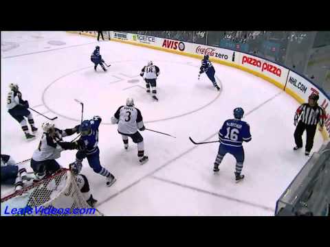 Thrashers @ Maple Leafs - Clarke MacArthur Scores - 110207