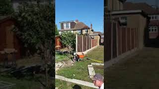 Fencing repairs and gate 