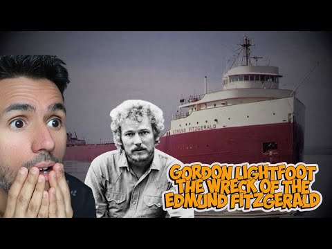 Gordon Lightfoot - The Wreck Of Edmund Fitzgerald - FIRST TIME HEARING REACTION
