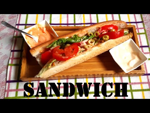 ساندويتش  كاسكروط  sandwich  Casse-croûte casse croute