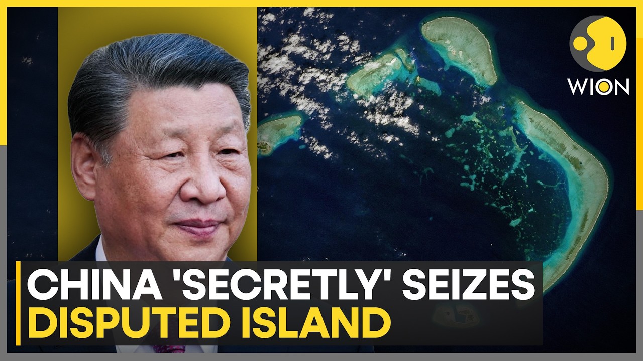 China ‘Secretly’ Seizes Disputed Island: Military Base Built at Antelope Reef | WION