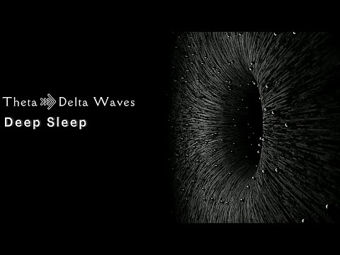 THETA To DELTA Brainwaves ✦ Deep Healing Sleep ✦ SLEEPING Music ✦ Binaural Beats ✦ Stress Relief