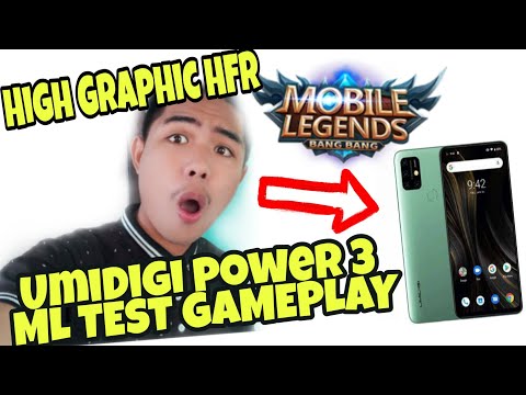 UMIDIGI POWER 3 MOBILE LEGENDS GAMING TEST REVIEW / ULTRA