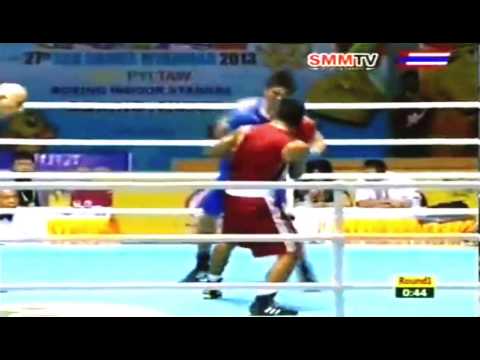 KOES DIYONO vs APICHET SAENSIT | Semi Final Sea Games 2013