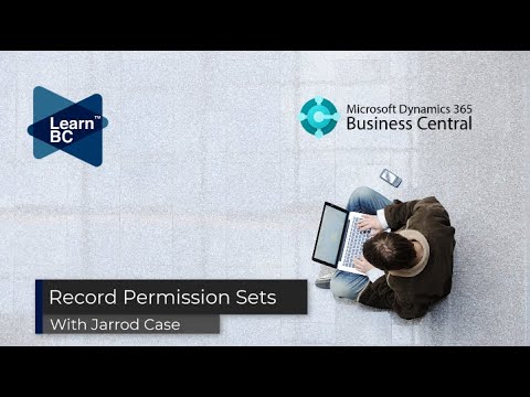 Recording Permission Sets for Business Central