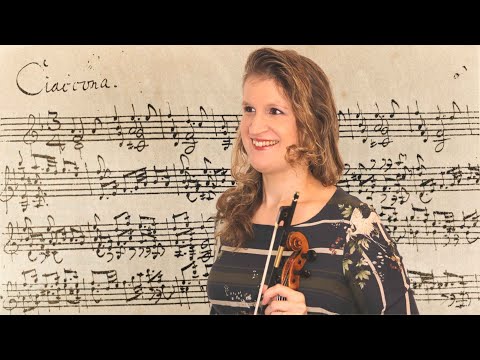 Chords and Melodic Lines in Bach's Chaconne (opening)