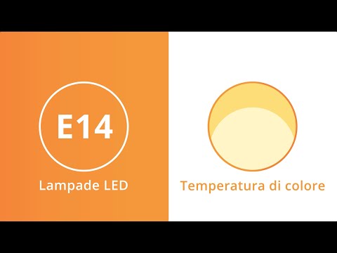 Temperatura di colore | Lampadina LED E14 | Lampadadiretta.it