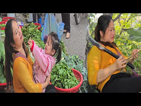 Сан Сан помаже својој мајци да продаје јаја на ужурбаној пијаци: Топао дан на пијаци