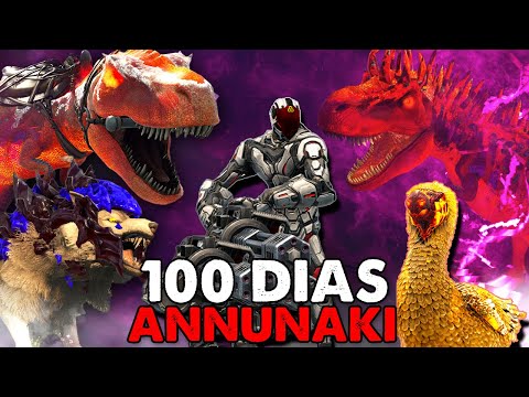 I SURVIVED 100 DAYS IN ARK ANNUNAKI