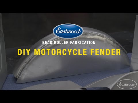 How to Build a Motorcycle Fender with Radius Edge Dies & a Shrinker/Stretcher - Eastwood