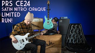 Video thumbnail for Ish Exclusive PRS CE24 Satin Nitro Opaque Limited Run by Ish Guitars