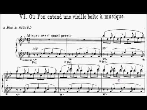 AMEB Piano Series 18 Grade 7 C4 Severac An Old Musical Box En Vacances No.6 Sheet Music