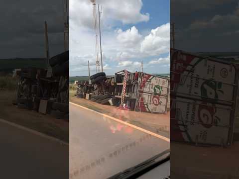 BR 163 *itiquira-mt* #caminhão #caminhoneiro #truck #hr #hyundai #shorts #acidente #matogrosso #god
