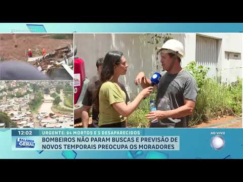 Previsão de novos temporais preocupa moradores de Minas Gerais