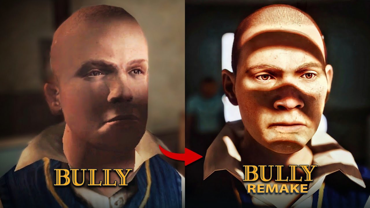 BULLY: Original Vs Unreal Engine 5 Remake 2022 | Teaserplay's Comparison - YouTube