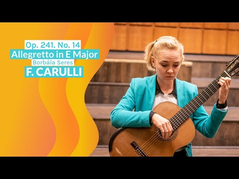 Ferdinando Carulli Allegretto Op 241 No. 14