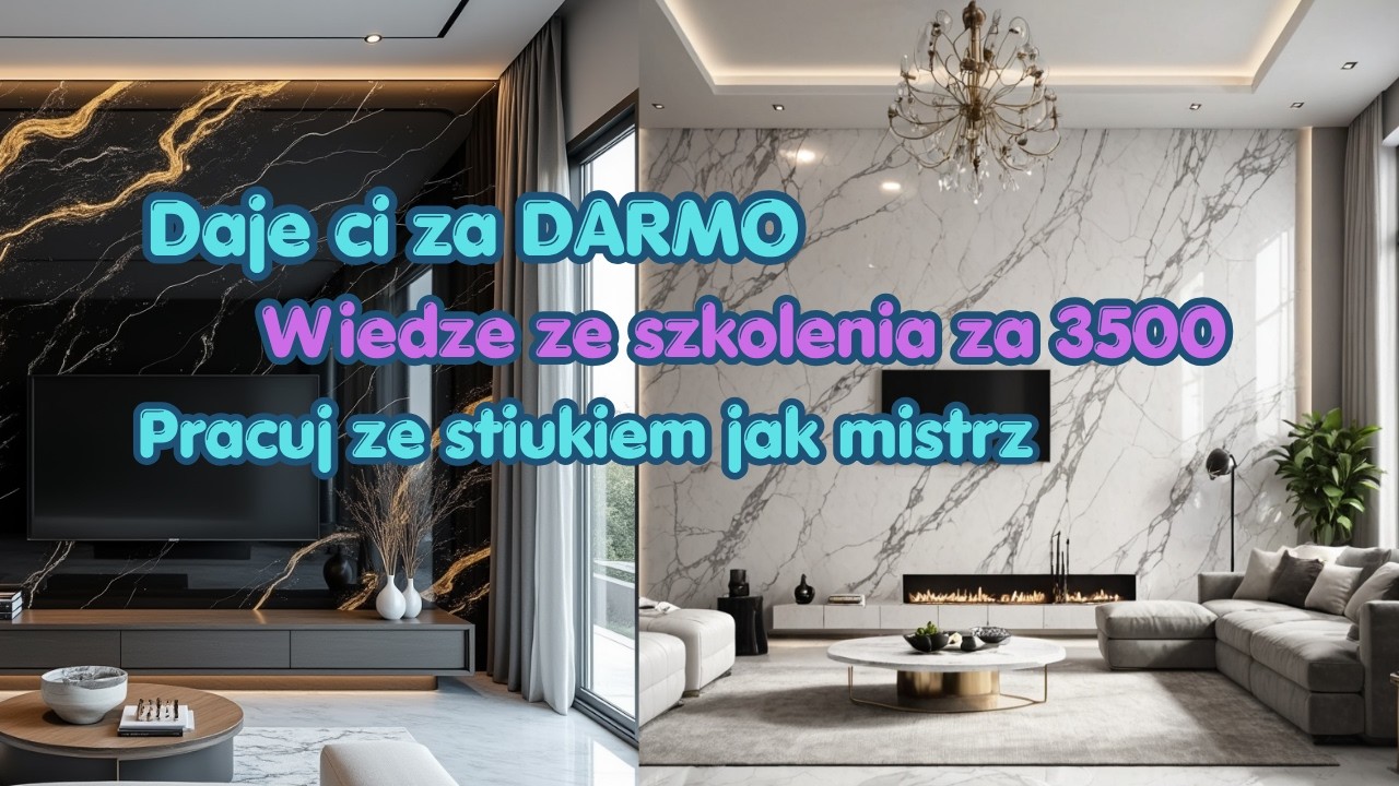 Stiuk wenecki Metodą Zero – film instruktażowy