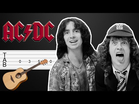 The Jack - AC/DC Guitar Tabs, Guitar Tutorial, Guitar Lesson