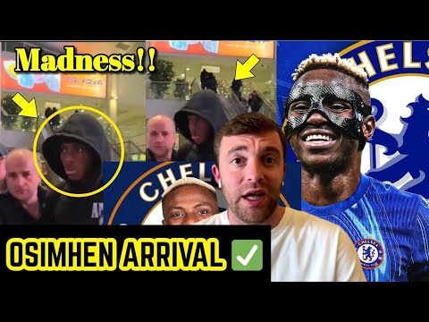OSIMHEN LANDS IN LONDON! CHELSEA COMPLETE SHOCK TRANSFER MOVE - MEDICALS UNDERWAY!