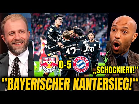 RED BULL SALZBURG 0–5 FC BAYERN MÜNCHEN! EUROPÄISCHE MEDIEN IN SCHOCK NACH DER BAYERN-GALA!