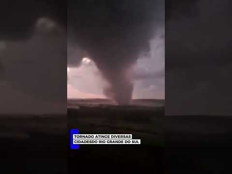 Tornado atinge Noroeste do Rio Grande do Sul