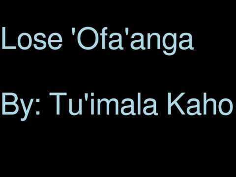 Lose 'Ofa'anga Kotisikolove  Tu'imala Kaho