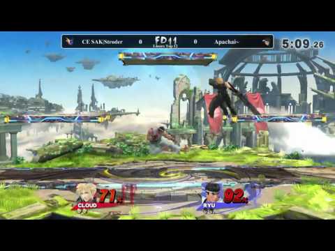 FD11 Singles Losers Top 12 - CE SAK|Stroder (Cloud/Greninja) vs Apachai~ (Ryu)