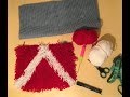 How To Make SHAGGY RUG SHAGGY MAT