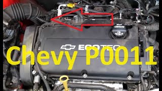 Causes and Fixes Chevy / GMC P0011 Code: “A” Camshaft Timing Over Advanced (Bank 1)
