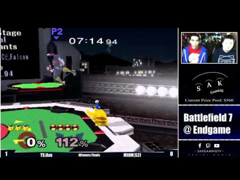 BF7 Winners Finals - TS|Axe (Pikachu) vs MIOM|S2J (Captain Falcon)