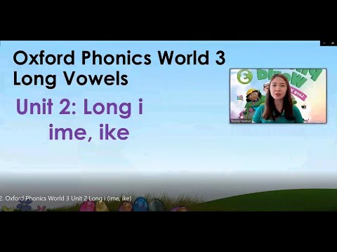 72. Oxford Phonics World 3 Unit 2 Long i (ime, ike)