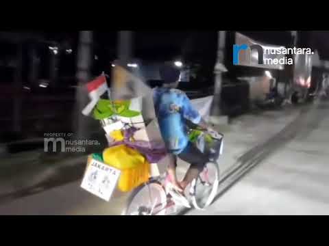Bapak 42 Tahun Kayuh Sepeda 51 Jam Bawa Anak Mudik Lebaran 2026,