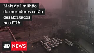Furacão Ida deixa Nova Orleans, nos Estados Unidos, no escuro