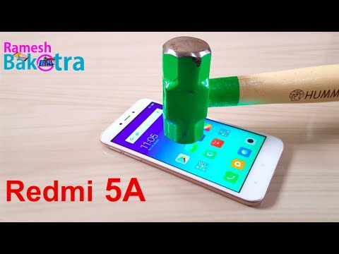 Image for YouTube video with title Redmi 5A Screen Scratch Test viewable on the following URL https://www.youtube.com/watch?v=5ymBKENAb-U