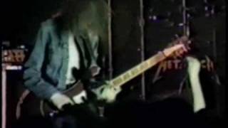 Metallica: Cliff Burton's solo + Whiplash (slightly better quality)