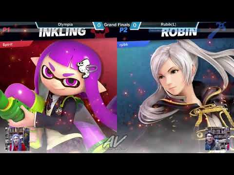 SSBU @ BattleGroundz - Grand Finals: Olympia (Inkling) vs Rubik (Robin)
