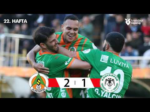 Alanyaspor (2-1) Konyaspor - Highlights/Özet | Trendyol Süper Lig - 2025/26