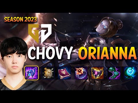 GEN Chovy ORIANNA vs AKALI Mid - Patch 13.24 KR Ranked