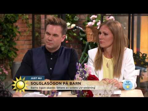 Därför är det viktigt med solglasögon på barn - Nyhetsmorgon (TV4)