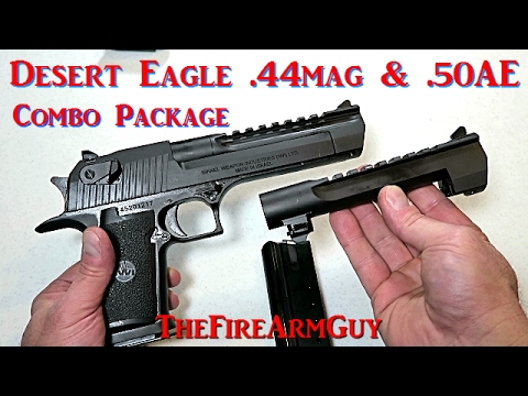 New Desert Eagle .44 mag & .50AE Combo Package - TheFireArmGuy