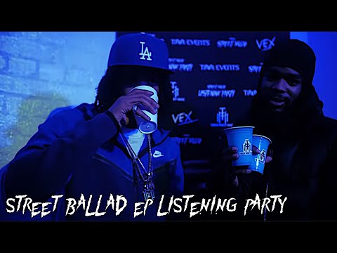 Vex - Street Ballad EP Listening Party w/ Sharpa, Jack Jones & Poetikah