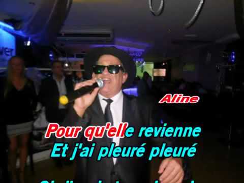 CHRISTOPHE - ALINE - KARAOKE   REMIX