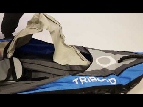 How to repair an Itiwit kayak side bladder - Comment réparer une vessie latérale de kayak Itiwit