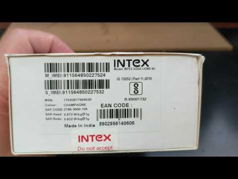 INTEX AQUA LIONS 4G DUAL SIM Unboxing Video – in Stock at www.welectronics.com