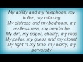Scritti Politti - Lions After Slumber Lyrics