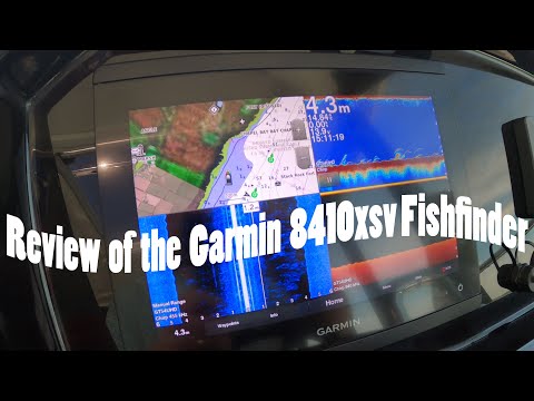 The Garmin GPS Map 8410xsv Part 2 - The Fish Finder