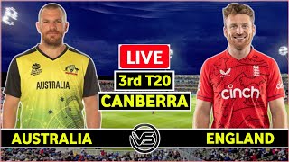 Australia vs England 3rd T20 Live | AUS vs ENG 3rd T20 Live Scores & Commentary