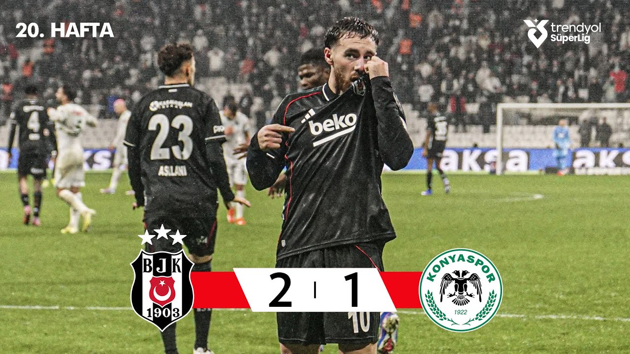 Beşiktaş JK vs Konyaspor Highlights