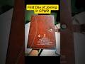 First Day Of Joining In CPWD SSC JE Motivation Sscje Cpwd Training